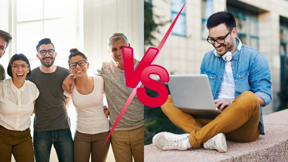 Webdesign Firmen vs. Freelancer: Vor- und Nachteile